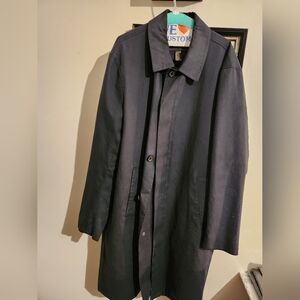Coach Dark Blue Unisex Trench Coat
